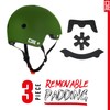CORE Protection Street Helmet Skate/BMX/Bike/MTB/Scooter - Black/White, L/XL