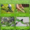 ROTKUSZ Gardening Hand Weed Remover, Stainless Steel Weeder with Long