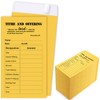 Woanger 500 Pcs Tithes and Offering Envelopes 6.3 x 3.5