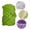 1.5kg Chunky Yarn Jumbo Tubular Yarn Soft Arm Knit Green