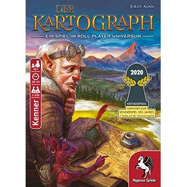 Pegasus Spiele 51310G - Der Kartograph, C-rahmenlos