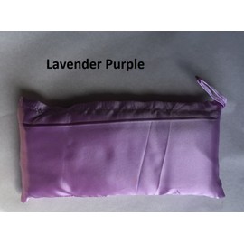 OctoRose Durable Large Size Silky Satin Cocoon Sack Sleep Bag Sheet for Travel Hotel Sleep Over Camping Sleep Bag Inner Protector and Flat Sheet Alternative 95 in x 42 in (Light Purple)