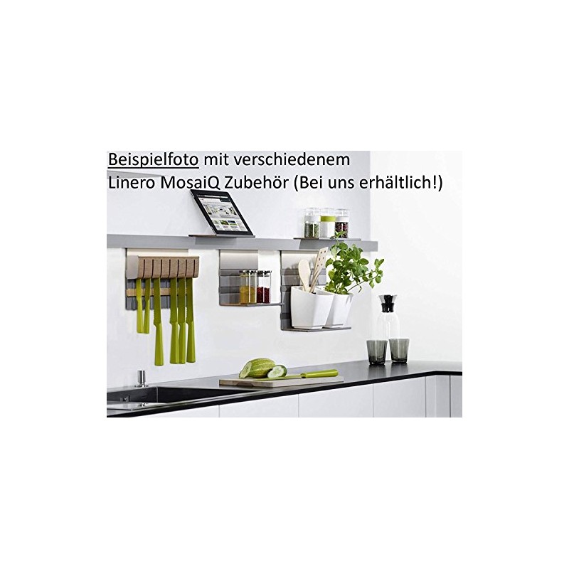 SO-TECH® / Kesseböhmer Linero MosaiQ rack with two hooks graphit