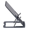 Phone Stand Foldable Portable Ergonomic 7 Angle Adjustments Bottom Silicone