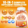 Vitamin D3 K2 Gummies for Adults - Vitamin D3 5000IU