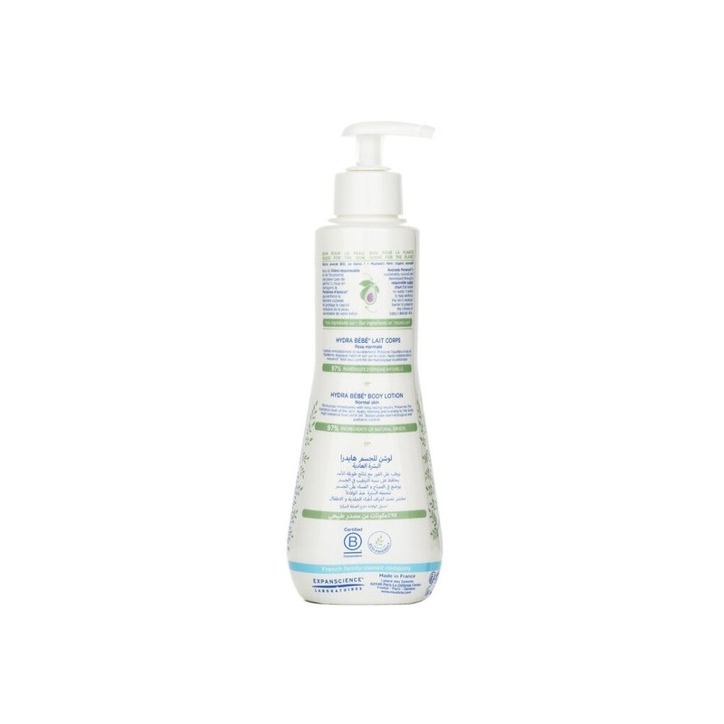 Mustela Hydra Bébé Body Lotion with Organic Avocado 300ml/10.14oz /