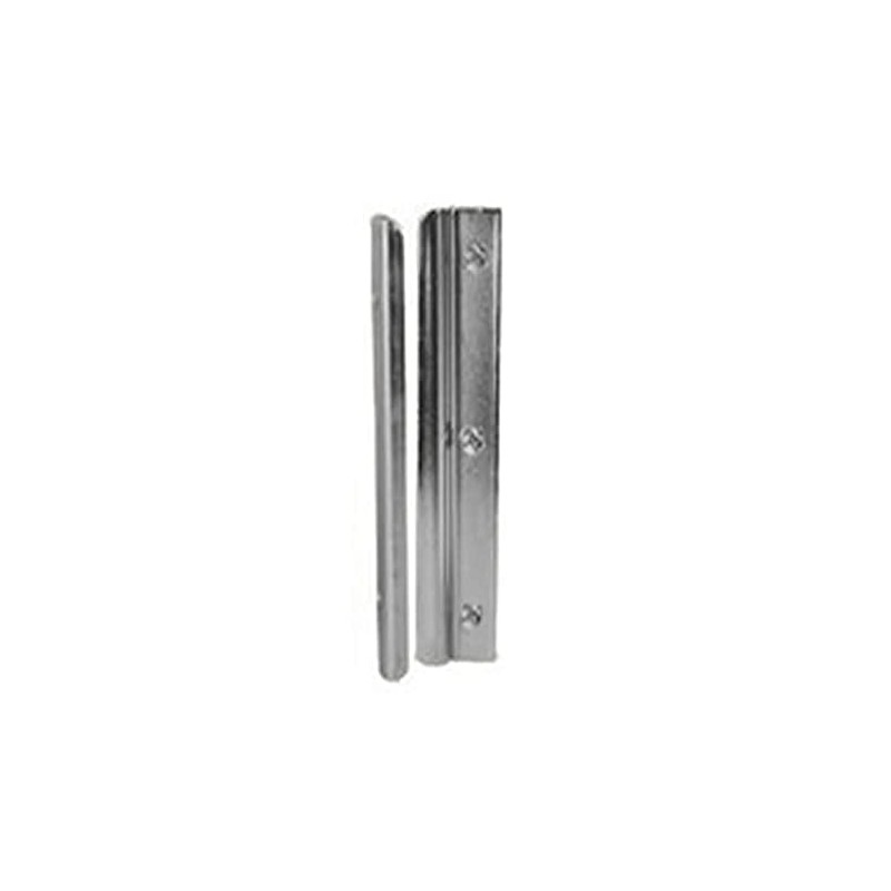 Don Jo ILP-212-SL Latch Protector, 12" Interlock Silver Coated