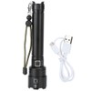 P90 Super Bright IPX4 Waterproof LED Flashlight USB Charging Zoom