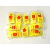 12510 (1.25"X1") Yellow Color Apple Brand Bags Mini ZipLock Baggies,