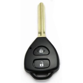 Tavice Key Shell Compatible with Toyota Rav4 Corolla Camry Prado 2 Button Remote