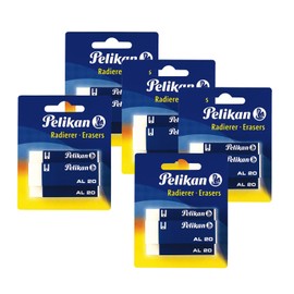 Pelikan 620112 Plastic Eraser AL20 Pack of 15