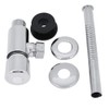 Flush Valve, Manual Shutoff Diaphragm Flush Valve Chromium Plating Toilet