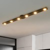 Garwarm Modern Ceiling Light Track Lighting, 47 Inch Dimmable LED