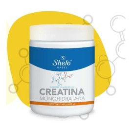 Suplemento En Polvo Creatina Monohidratada Shelo /sar Sabor Sin Sabor