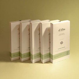 Dalba 화이트 트러플 더블 마스크팩 (진정/보습) 5BOX (20매) White Truffle Double Mask Pack (Soothing/Hydrating) 5BOX (20 sheets)