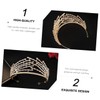 FOMIYES Bridal Gauze Wedding Crown Headband Fashionable Accessory Ideal for