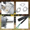 P28-4-H Carburetor Carb,Compatible with Dual Fuel Generator Champion 420CC 100296