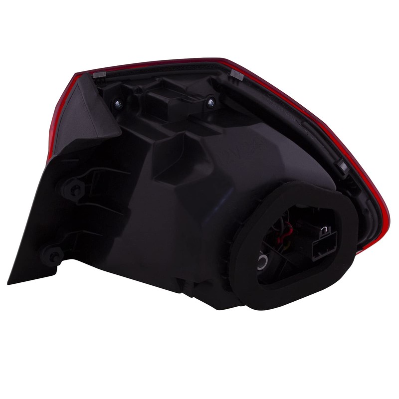 HEADLIGHTSDEPOT Outer Tail Light Compatible With Volkswagen Passat 2016-2017 Passenger