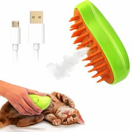2024 Multifunctional Cat Dog Hair Brush for Removing Tangled and Loose Hair, Steamy Cat Brush, 3 In1 Cat Steamy Brush for Massage, Cat Grooming Brush, Pet Hair Removal Comb for Cat and Dog