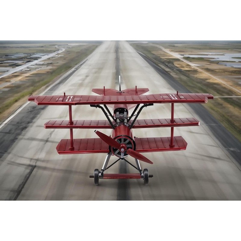 Piececool Metal Puzzle 3D Dr-1 Triplane Triplane Red Baron Aircraft