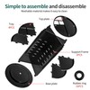 seinlife 360 Rotating Makeup Organizer,DIY Adjustable Spinning Holder,Foldable Cosmetic Storage