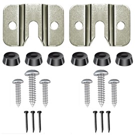Dartboard Bracket, 2 Dart Board Hanging Kits Includes Screws and Stabilisers, Dart Board Bracket for Wall Compatible with Most Dartboards