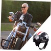 FUNOMOCYA Motorcycle Helmet for Adults Open Face Design with Visor