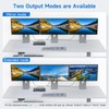 HDMI+2 Displayport KVM Switch 3 Monitors 4 Computers 8K@60Hz 4K@144Hz,4