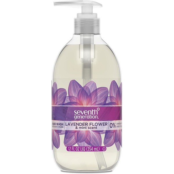 Seventh Generation Hand Wash, Lavender, 12 Ounce