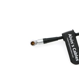 Alvin’s Cables Power Cable for Tilta Nucleus-M Motor Rotatable Right Angle 7 Pin Male to D-tap Power Cable 35CM| 13.8inches