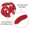 TOPPERFUN 10Pcs Fake Hot Dog Props Set of Realistic Sausages