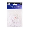 Just stationery 13 x 20 mm Pre Strung Tag (Pack