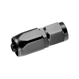 Redhorse 1000-06-2 -6AN Hose End Straight Black Braided Hose