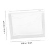 CIYODO 10pcs Travel Makeup Bags Transparent Toiletry Organizers for Efficient