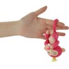 Tiny Hand Riding Monkey Hugmin (Pink)