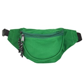 DALIX Small Fanny Pack Waist Pouch S XS Size 24 to 31 in Dark Green