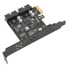PCIE to USB 3.2 Expansion Card 5Gbps High Speed USB3.2