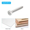 sourcing map Hex Head Lag Screws Bolts, 10pcs 5/16" x