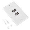 USB Wall Plate, Wall Mounting Wall Plate Panel, Wall Socket