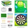 LYDARZ 70"x70" Battle Golf Game Set Chipping Game Practice Mat