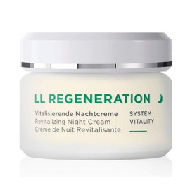 ANNEMARIE BÖRLIND - LL REGENERATION Crema de noche revitalizante - Crema facial natural antienvejecimiento con vitamina C, E y retinoide para una piel visiblemente más firme y sin arrugas - Paso 4 de 5-1.69 onzas