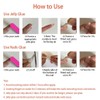 Enppode Short Press on Nails Square Fake Nails Glossy Stick
