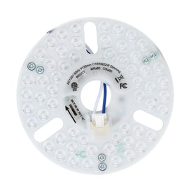 SATZOL Ceiling Fan Lamp Replacement Light Panel, 22W 2640LM, 5CCT Dimmable Color Temperature 3000K-6500K,Dimmable, ETL Certified, Round LED Module
