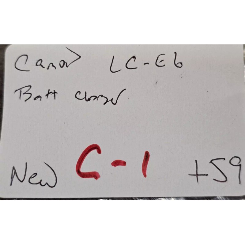 Canon Battery Wall Charger LC-E6 LP E6N EOS 80D 6