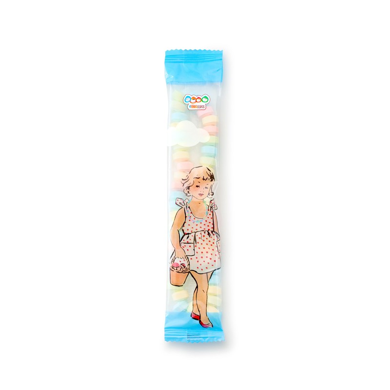 80 Candy Necklaces Individually Wrapped, Choker Style, Nostalgic Pastel Candy