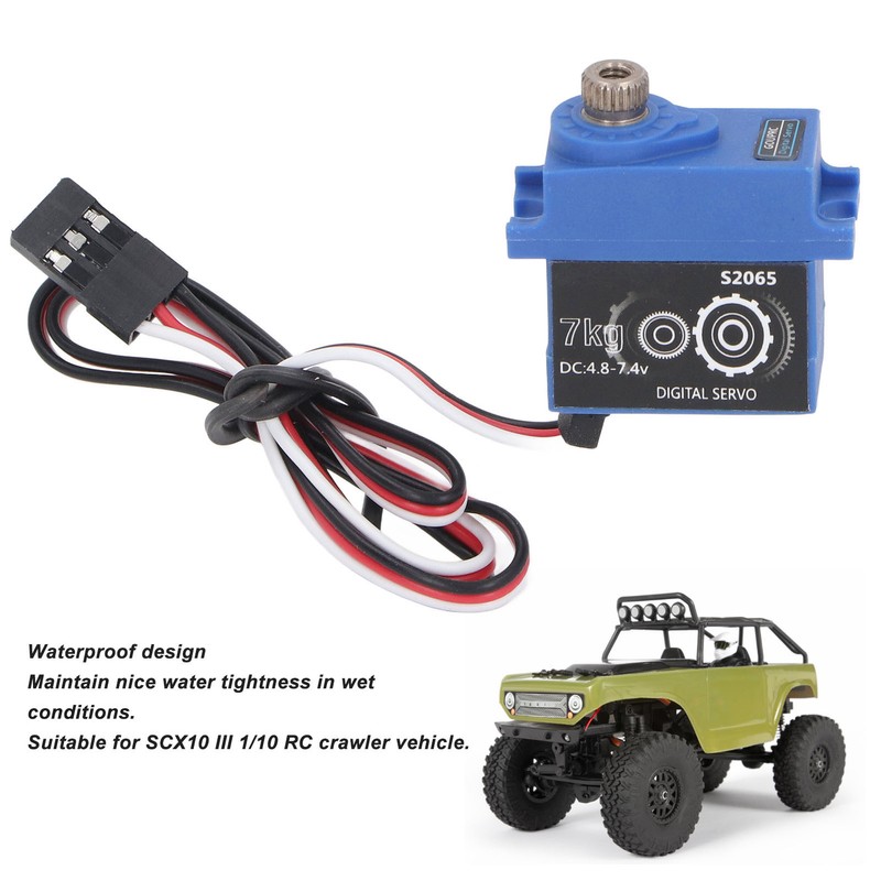 7KG RC Digital Servo Smooth Operation Waterproof Low Noise RC