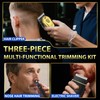 Hair Clippers for Men with LED Display, 3-Piece Grooming Kit