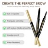 Maksure Eyebrow Pencils for Wome, Eye Brow Makeup Pencil, Dual-Sided