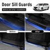 YOJOJOCO 6PCS Door Sill Protector for Chrysler Pacifica 2017-2025 Accessories
