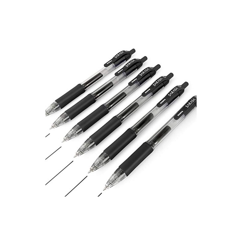 Zebra - Sarasa Retractable Gel Ink Rollerball - Fast Drying